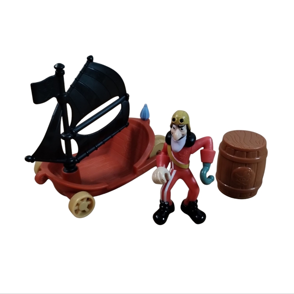 Fisher Price Disneys Jake And The Neverland Pirates Hooks Sail Wagon Barrel